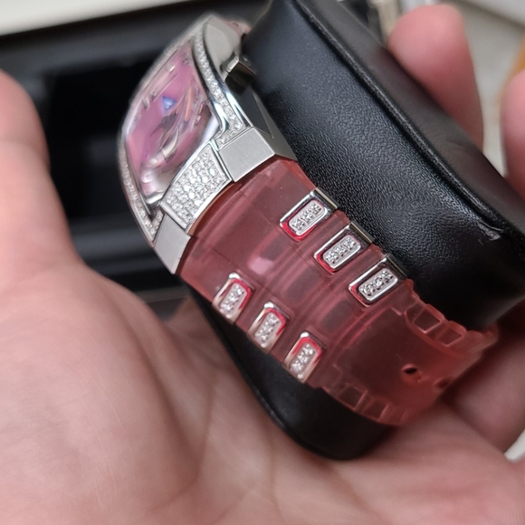 TECHNOMARINE PINK STAR XS LADY DIAMONDS WATCH - Picture 9 of 16